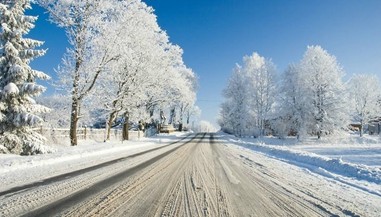 寒風中與阿爾郎平衡車一路前行